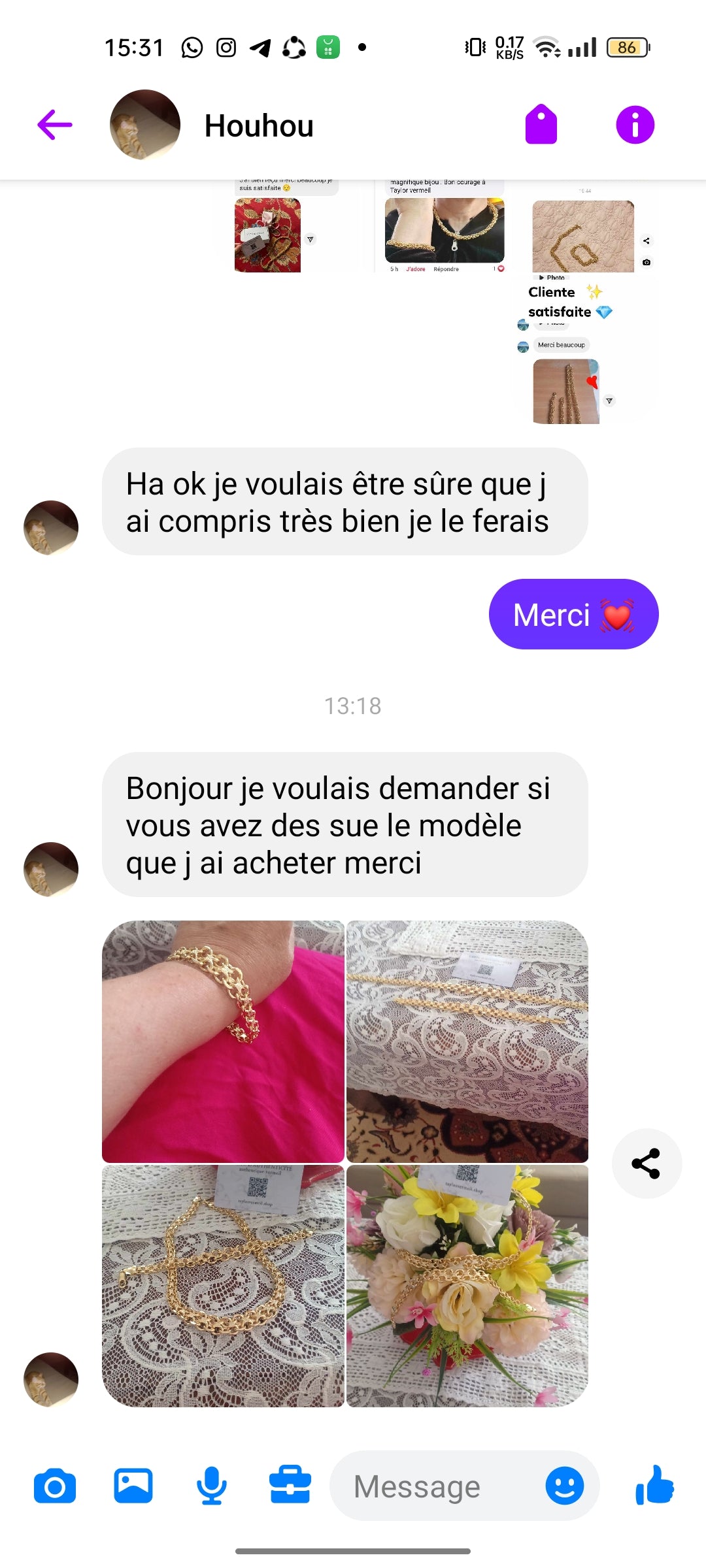 RETOUR CLIENTS SATISFAITS