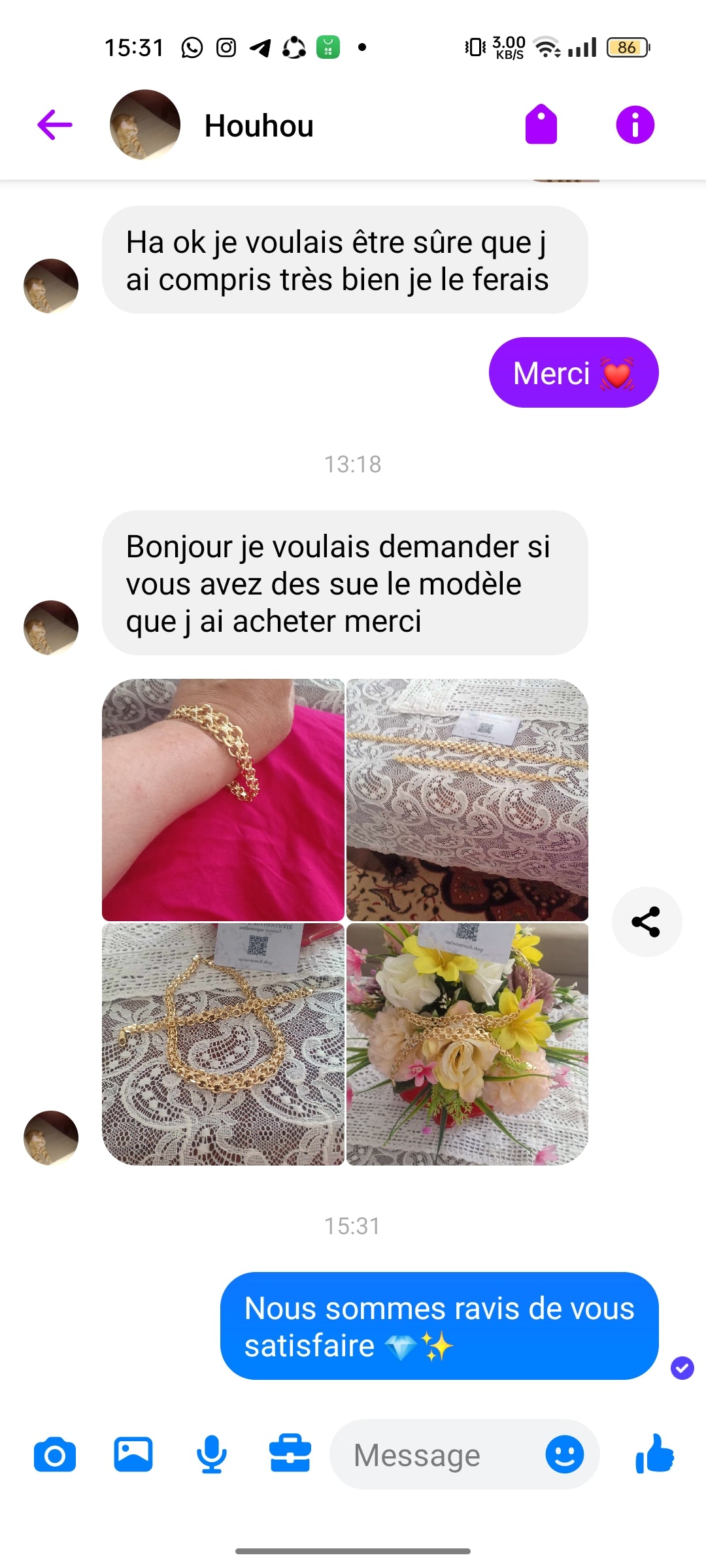 RETOUR CLIENTS SATISFAITS