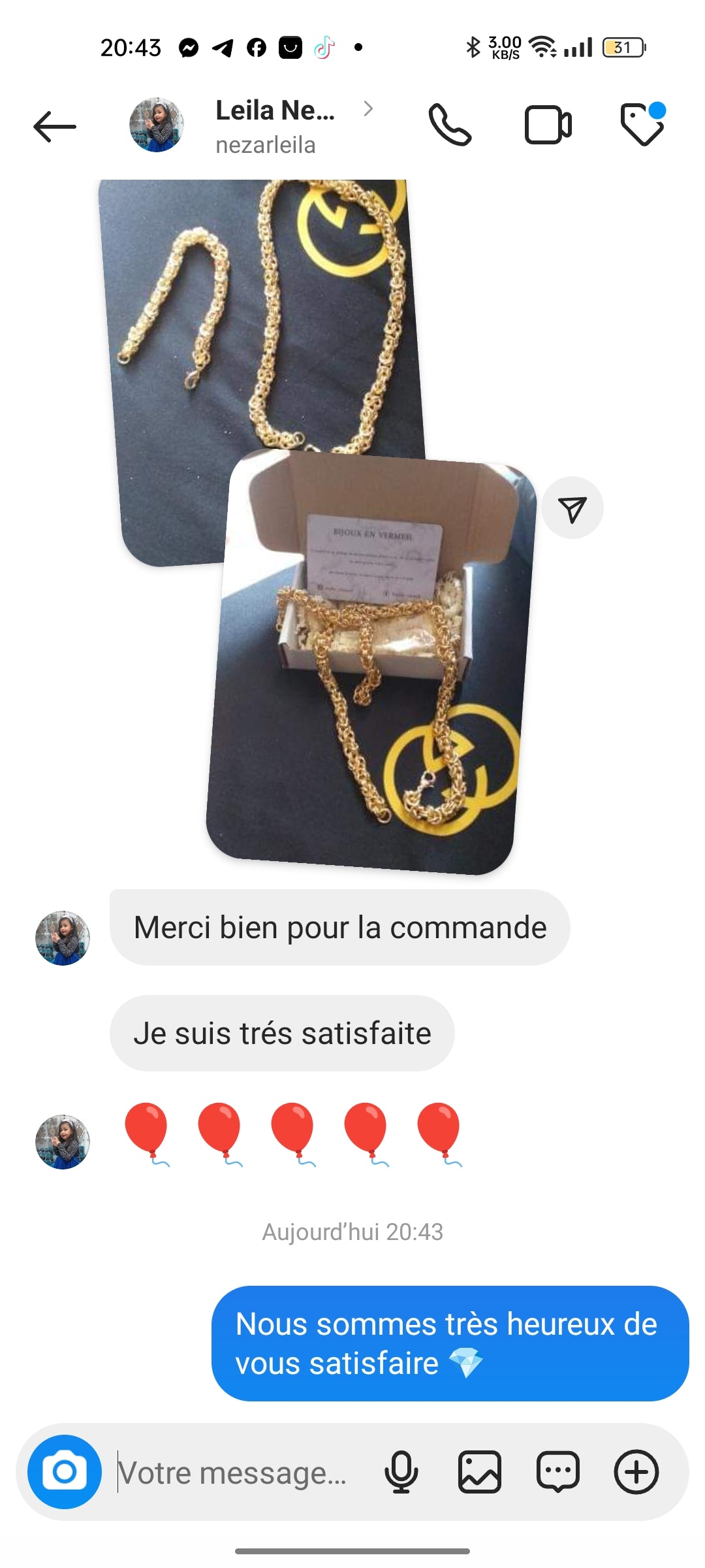 RETOUR CLIENTS SATISFAITS